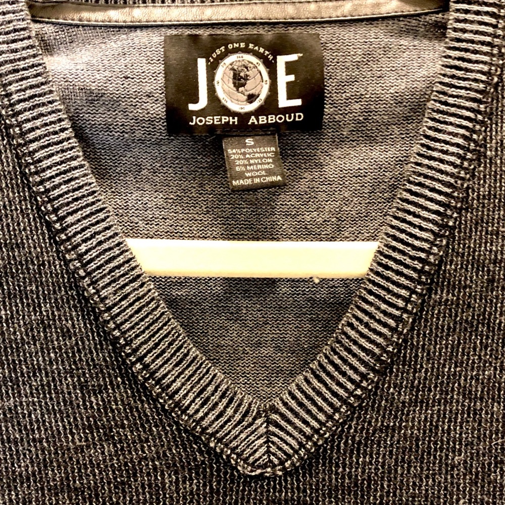 Joseph Abboud Joe Men's Wool Blend Sweater S Euc - image 2